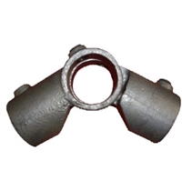 Clamp Gel�nder fitting: Specielt  T-stk 48,3 mm 148D 1 1/2" - R�r samle fittings